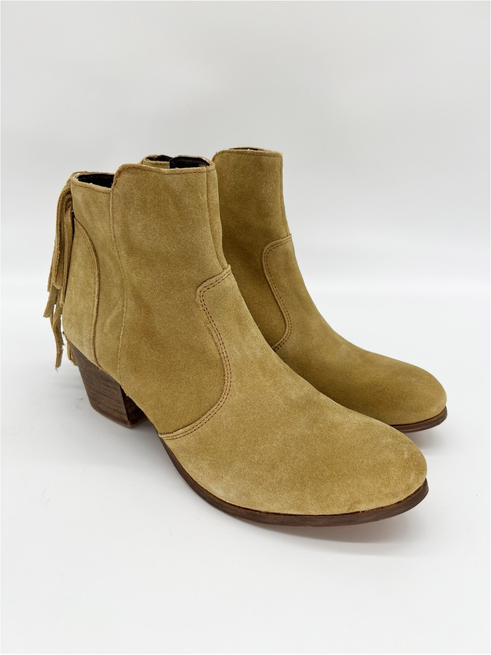 Coconuts Matisse Espana Suede bootie fringe